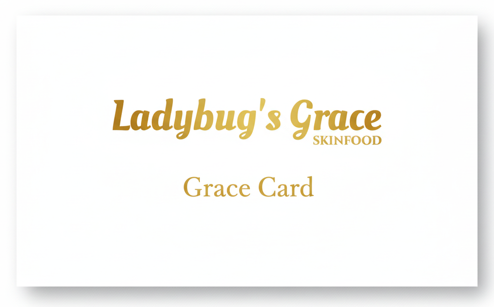 add the words "Grace Card"